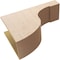 Ekena Millwork 12"W x 36"D x 24"H Classic Del Monte Rough Cedar Woodgrain TimberThane Corbel, Primed Tan CORUR12X36X24DELRCPR - alternate 2